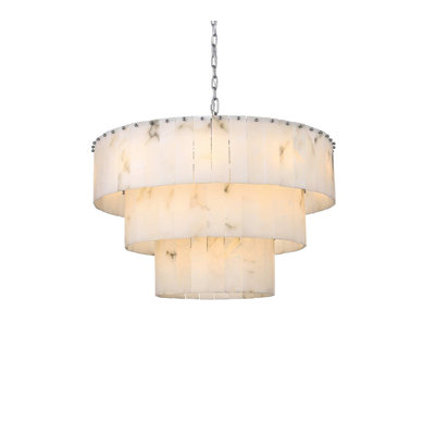 Lustre en albâtre 32 pouces Intisar