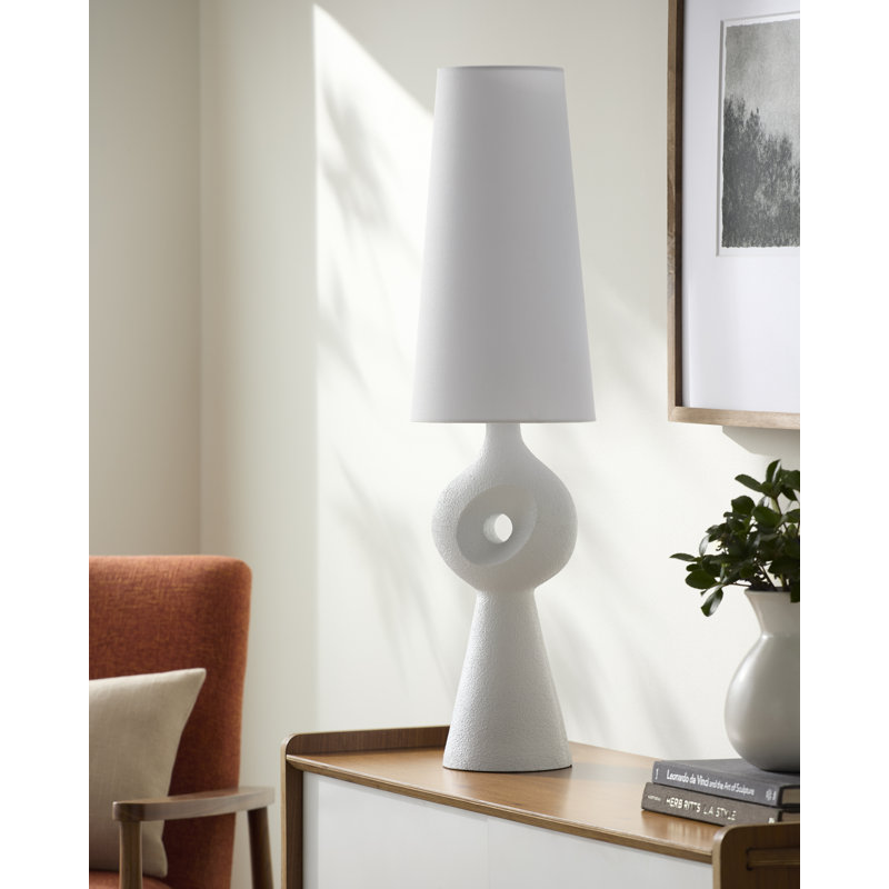 Truly Dawes Table Lamp, White