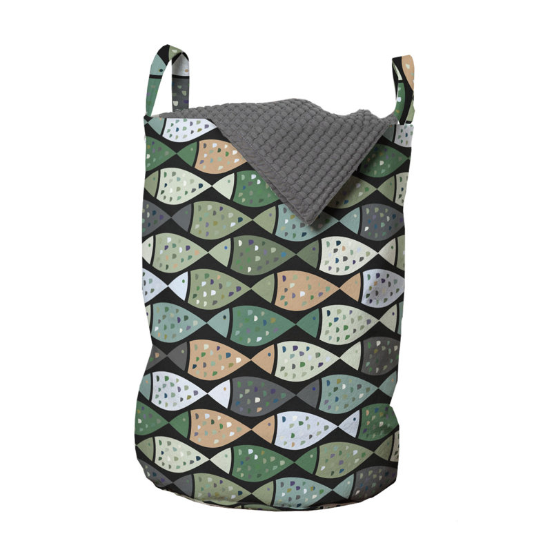 Fabric Laundry Bag with Handles