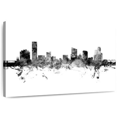 Grand Rapids Michigan Skyline VI