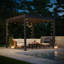 10 pi. L 12 pi. Pergola en métal-84609041