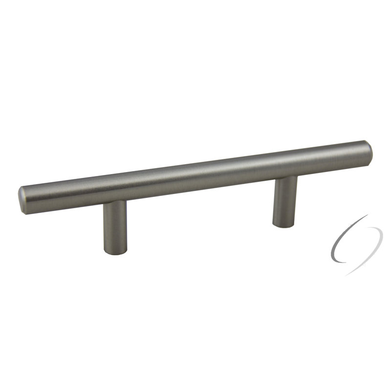 5" Center to Center Bar Pull, 3", Satin Nickel