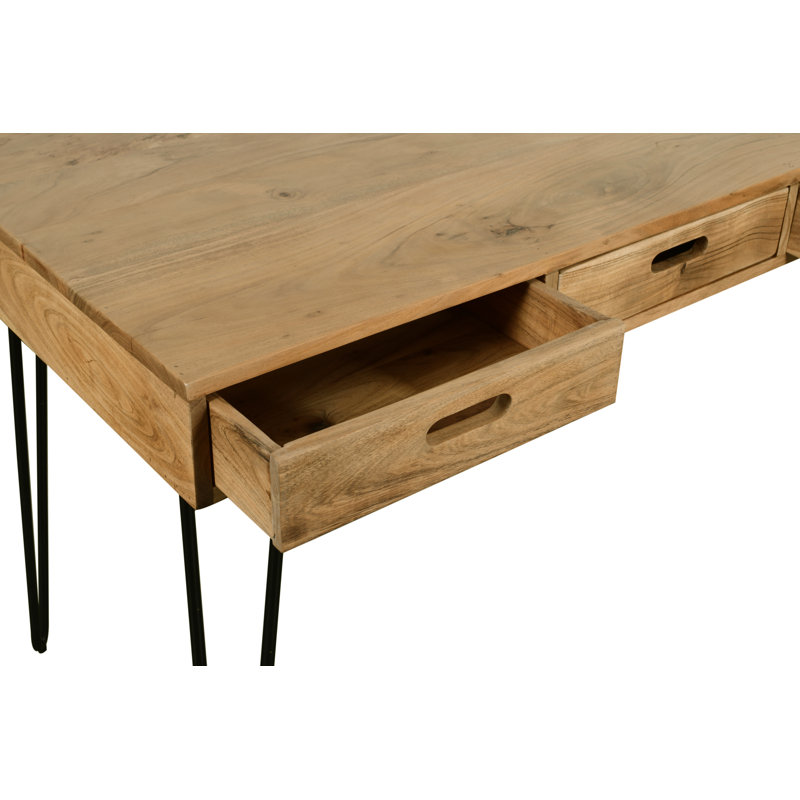 Datto 4 - Person Solid Wood Top Four Leg Dining Set
