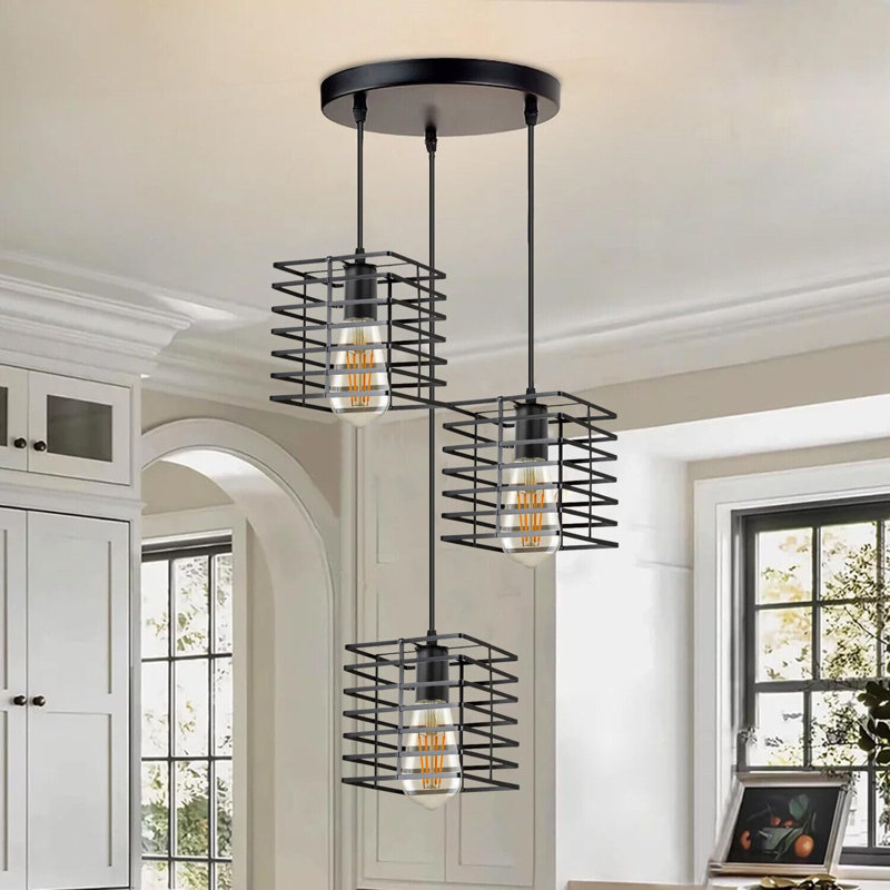 3 - Light Black Pendant
