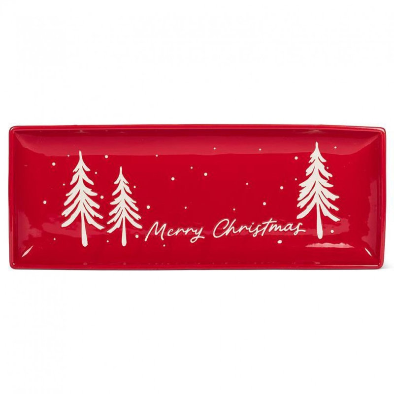 Plateau rectangulaire Merry Christmas