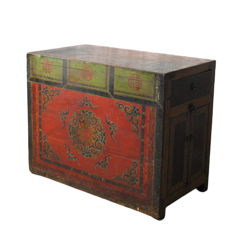 Solid Wood Accent Cabinet