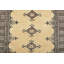 Tapis de couloir oriental beige en laine noué à la main 2 pi 7 po x 7 pi Bokhara Jaldar