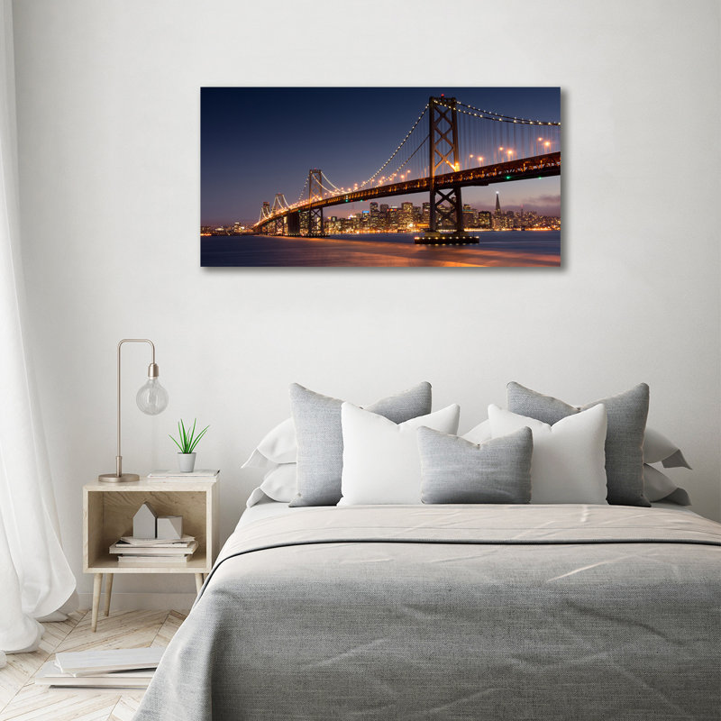 San Francisco Bridge - Wrapped Canvas Print