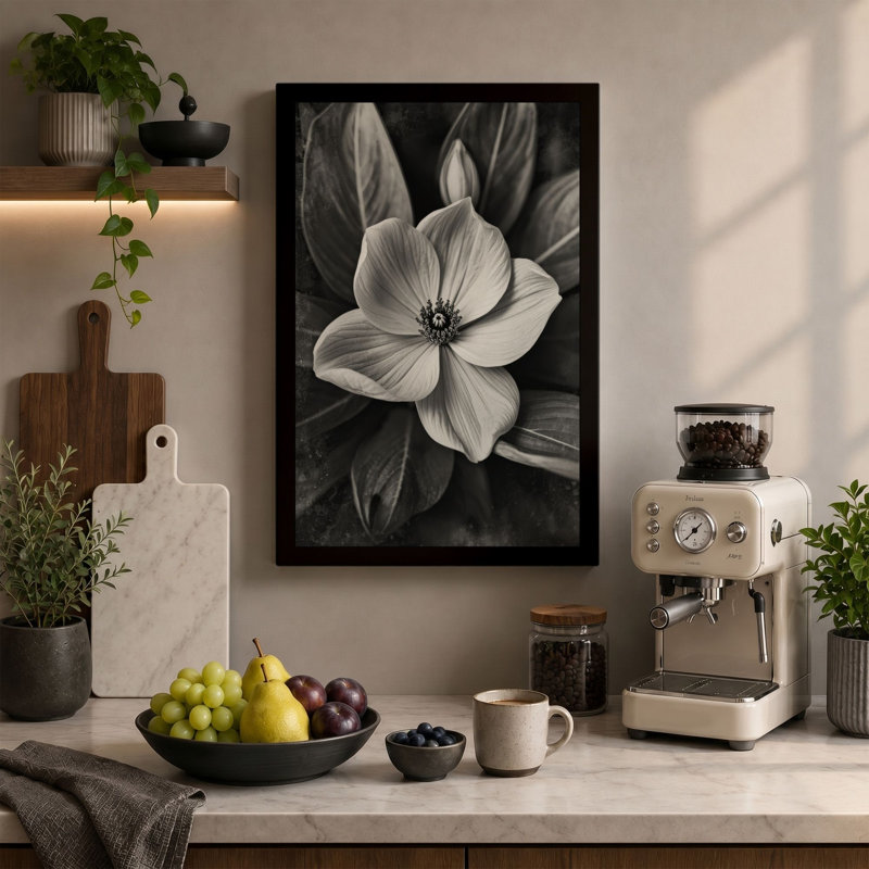 Print, 36x24 - 91.4 x 61.0 cm, Teal Border