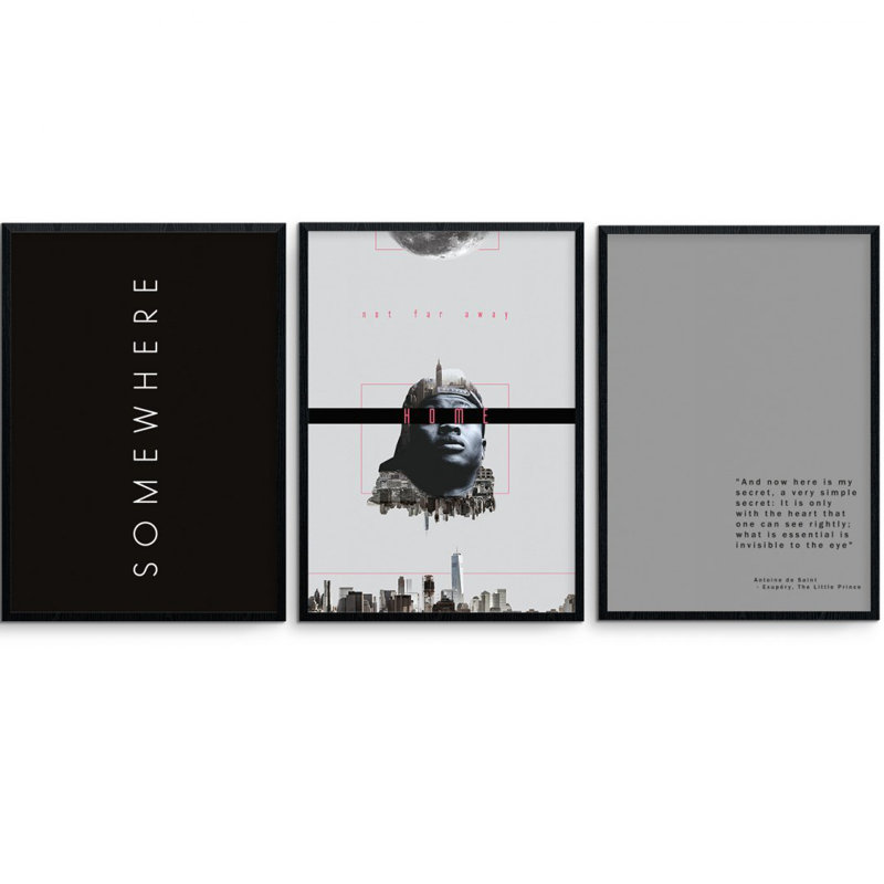 Bartosz Jasyk - 3 Piece Single Picture Frame Print