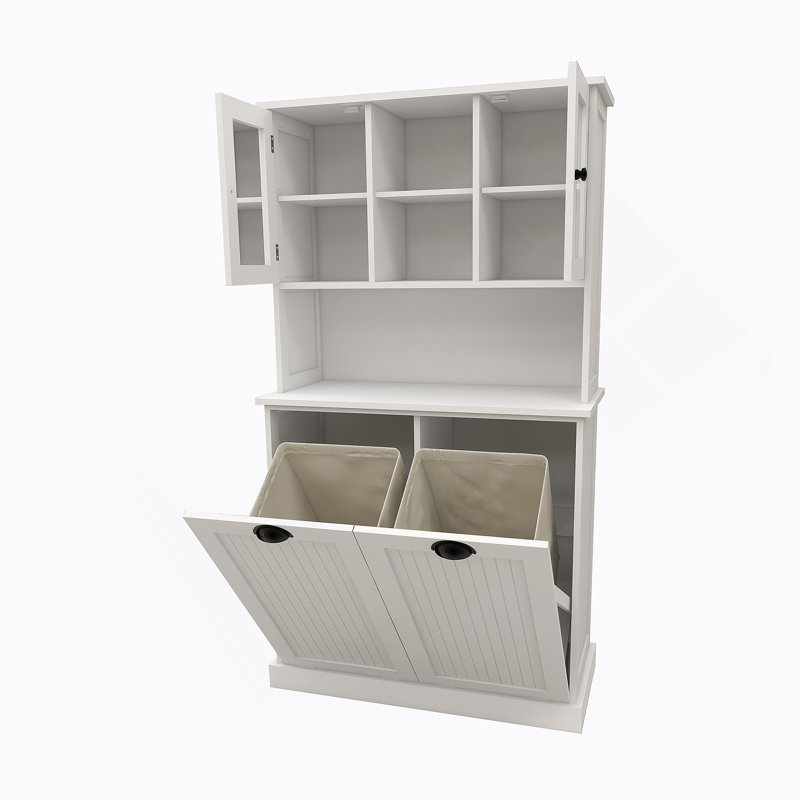 Armoire de salle de bain à deux compartiments inclinable et sale, une solution de rangement compacte et élégante pour les intérieurs modernes