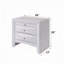 Table de chevet 2 tiroirs en bois-1611227244