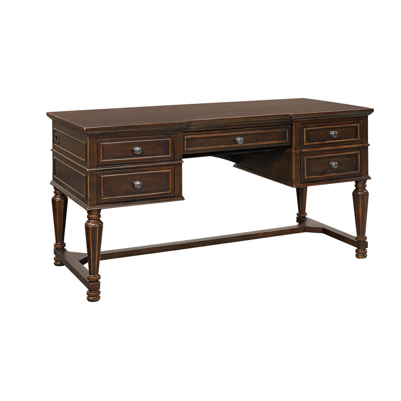 60" Half-Ped Desk