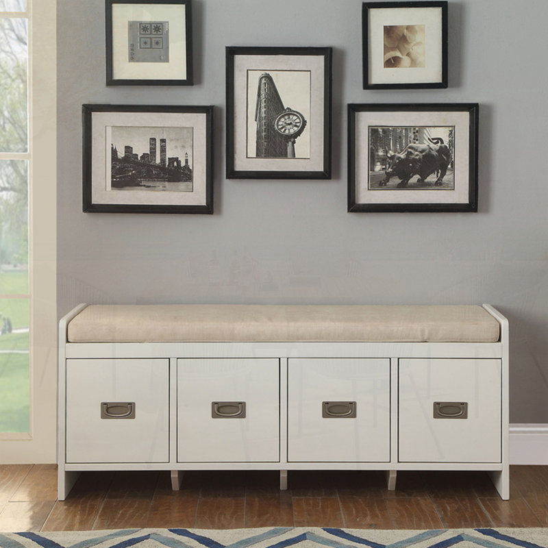 Banc avec rangement