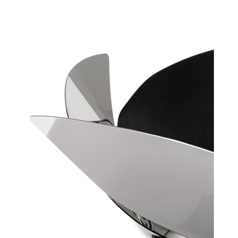Twist Again Metal Sleek Decorative Bowl in Stainless Steel