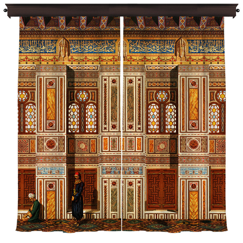 Rideau en polyester Volkan