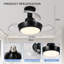 42cm Ceiling Fan with Light Kit-438658716