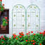 Ensemble de 4 treillis de jardin en métal antirouille-947067409-947067414
