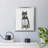 Love and Husky Premium Framed Canvas - Ready to Hang-432433000-432433001