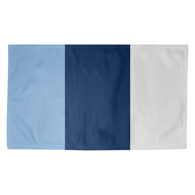 Tapis bleu ciel/bleu marine/blanc rayé Tampa Bay