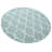 Hand Tufted Wool Handmade Geometric Round Area Rug