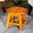 Solid + Manufactured Wood Accent Stool-2138396826
