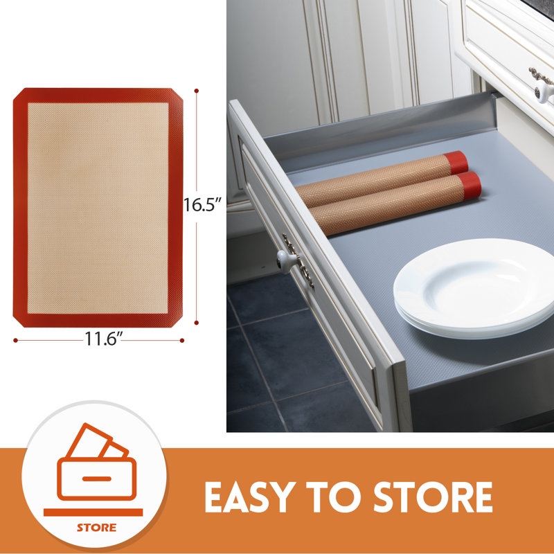 Tapis de cuisson antiadhésif en silicone Hidbea