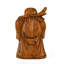 Statue de Bouddha heureux en bois Menaal-660724550