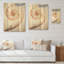 Cuivre cuivré spirales Nautilus I - Nautilus, art sur bois de pin naturel-44984928