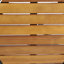 Table d'appoint de style industriel moderne