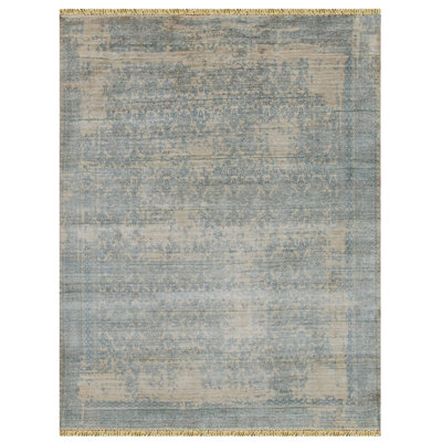 Halcyon Hand-Knotted Ivory 2' X 3'
