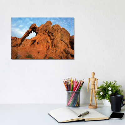 Elephant Rock, A Unique Sandstone Formation by Tim Fitzharris - Wrapped Canvas Print