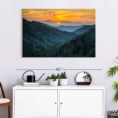 " Smoky Mountains National Park Canvas Print "
