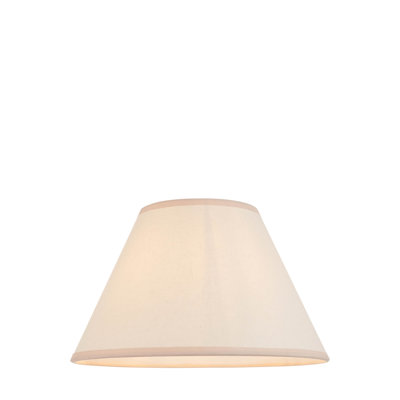 Ivy Tapered Lamp Shade finished in Vintage White