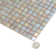 Skosh 0.6" x 0.6" Glass Grid Mosaic Wall & Floor Tile