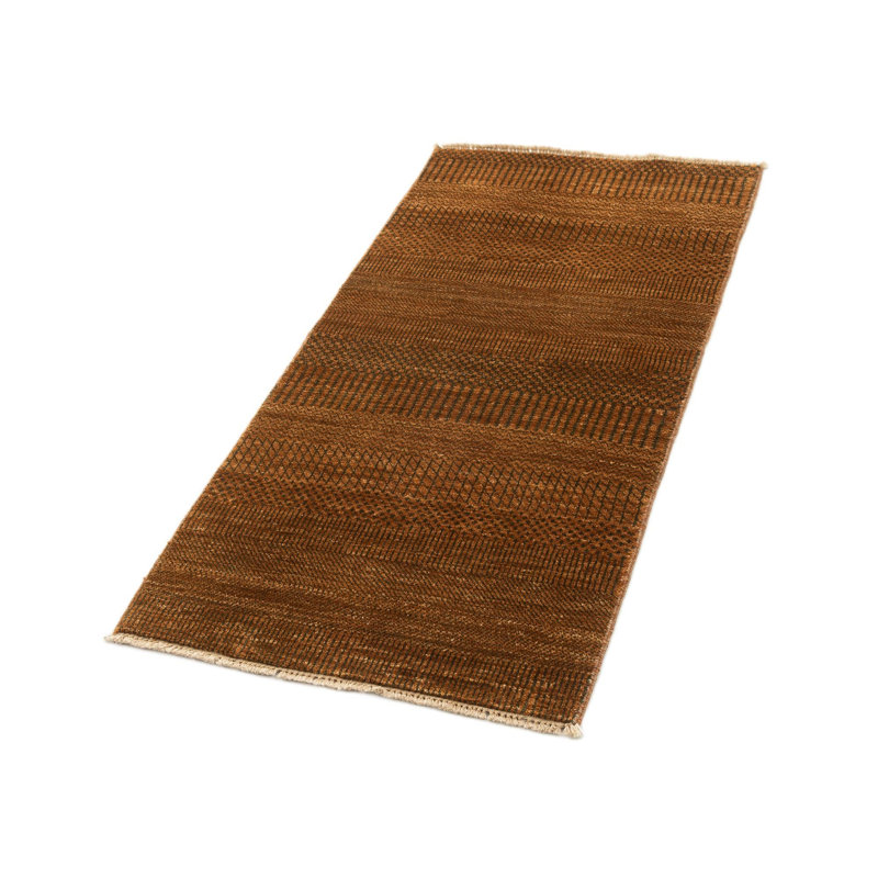 Tapis de couloir brun clair Jahiem