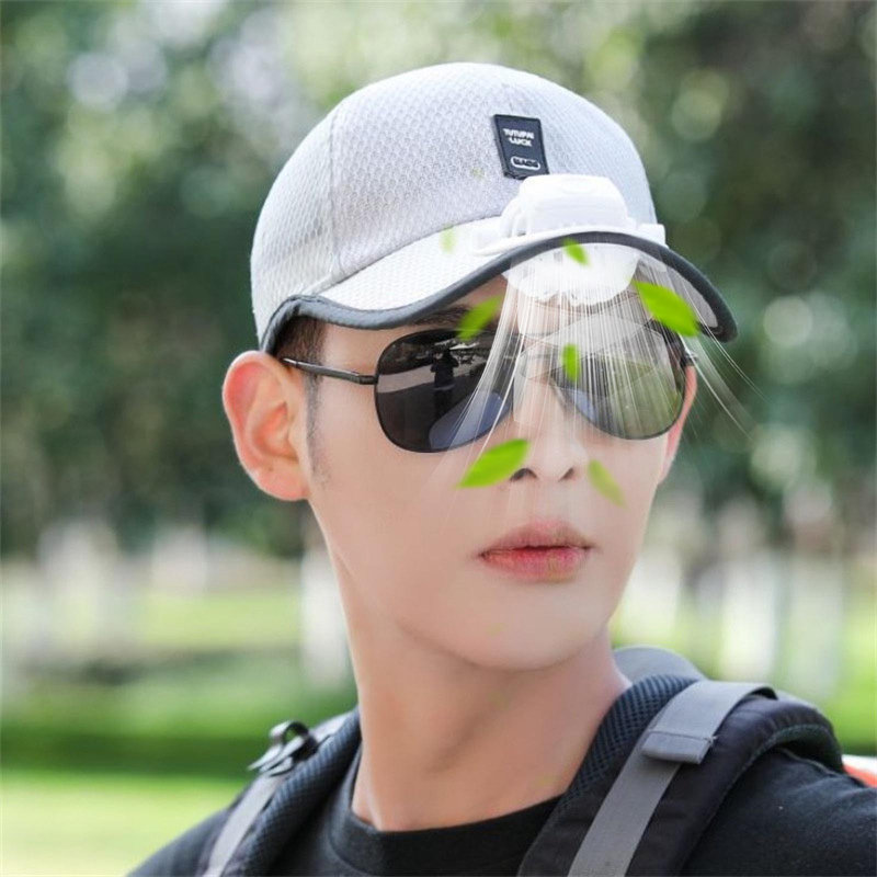 Kondieu Summer New Respirant Mesh Hat, White