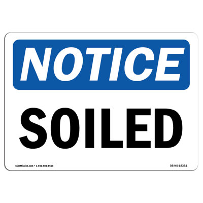 Soiled Decal 5" X 3.5"