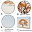 «Brown Essence Of Oak Tree», ensemble de reproductions d'art mural-107761771-107761776