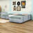 1 Drawer Upholstered Double Twin Daybed with Twin Trundle-58213359
