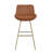Abingdon Swivel Upholstered Counter Stool with Metal Frame-1693388504