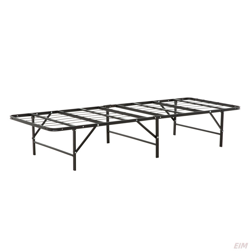 Metal Platform Bed Base - Mattress Foundation Bed Frame (Bed), Twin