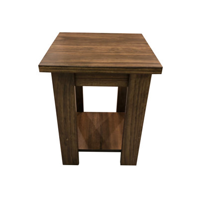 Lothair Solid Wood End Table