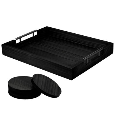 Ceeanna Solid Wood Tray
