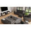 Chaise longue rembourrée convertible avec rangement-31914377