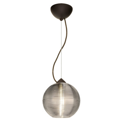 Luminaire sphère suspendu 1 lumières simple Kristall