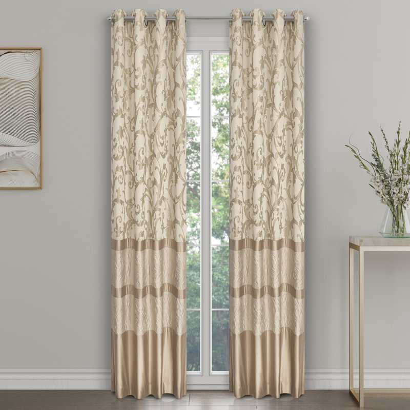 Spectra 84" Grommet Panel Pair Taupe