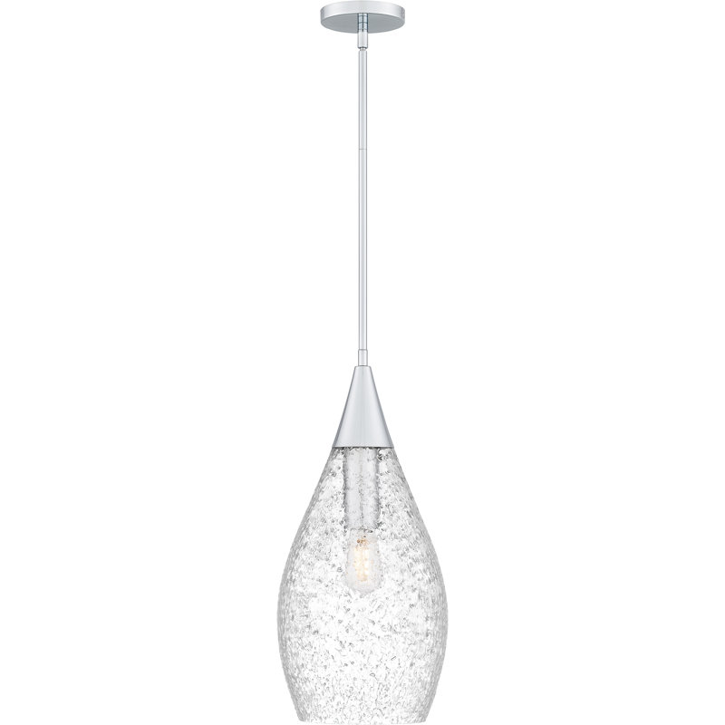 Nefeli 1-Light Polished Chrome Pendant Light