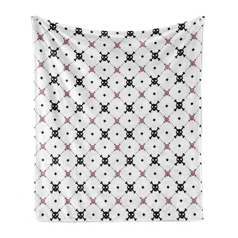 Hand Woven Throw Blanket, 50" W x 70" L