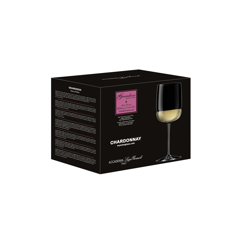 Grandioso 15.25oz Chardonnay White Wine Glasses
